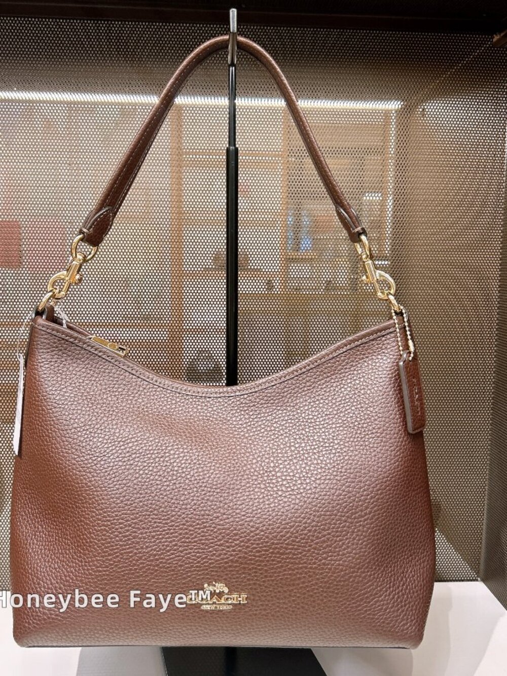 nwt Coach Laurel Shoulder Bag Gold/Maple (Regular size) CR148